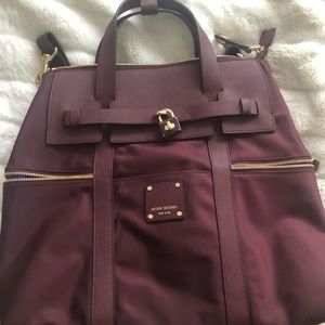 Henri Bendel Oxblood large Jetsetter Like New EUC
